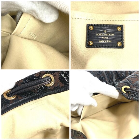 LOUIS VUITTON M95259 Monogram Elvinir Squeeze Drawstring Tote Bag Shoulder Bag - Picture 15 of 15